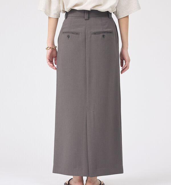 Rouge vif「【セットアップ対応】リネン混タイトスカート」|スカート|