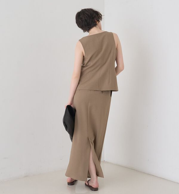 Rouge vif「【セットアップ対応】リネン混タイトスカート」|スカート|