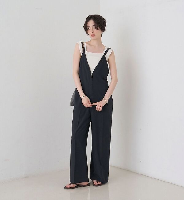 Rouge vif「【人気追加】ドライウェザーサロペット」|オールインワン|