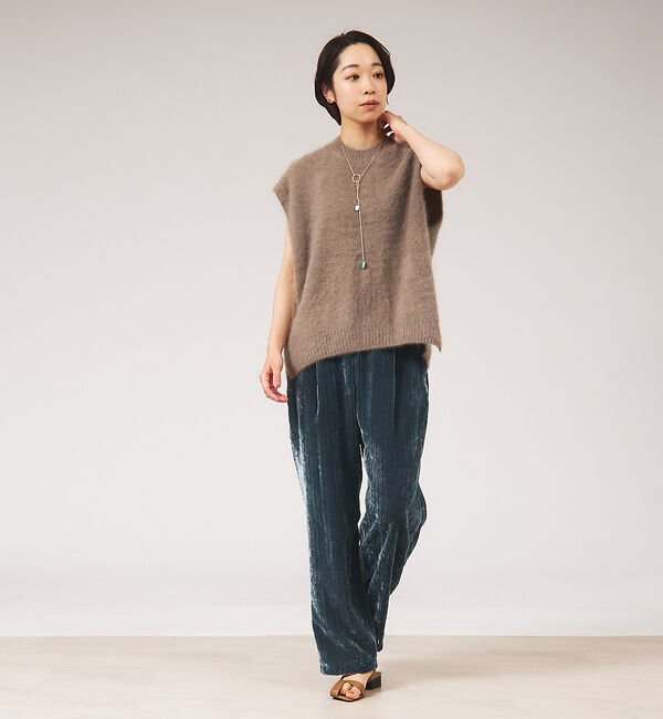 qualite「オパールストライプパンツ」|その他|