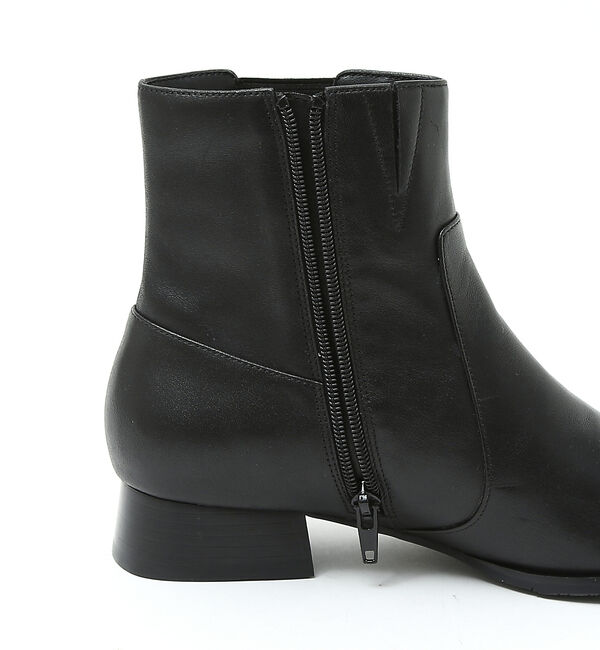 AU BANNISTER「【最高ブーツ/ 3cmヒール】ラウンドトゥショートブーツ」|ショートブーツ|