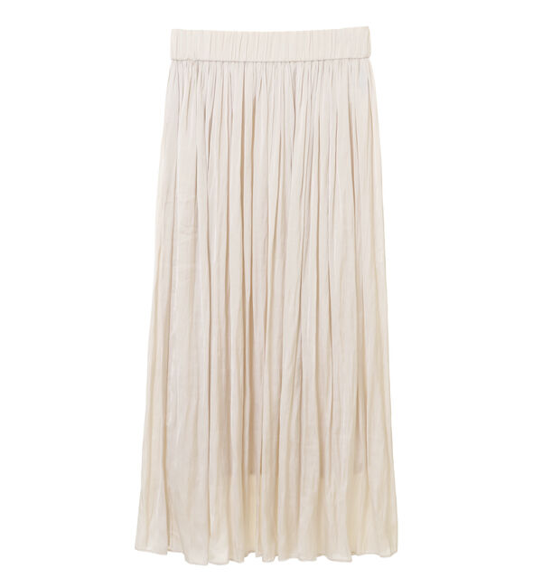 TIARA「《定番》ヴィンテージサテンギャザースカート」|スカート|