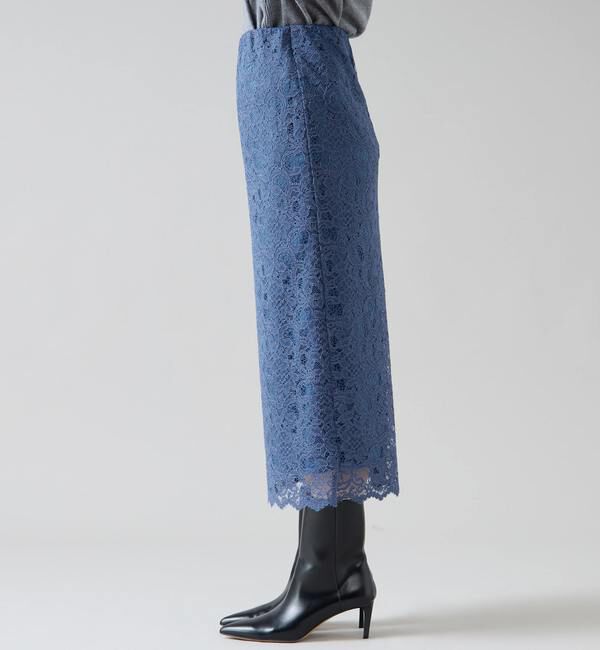 TIARA「Iラインレースタイトスカート」|スカート|