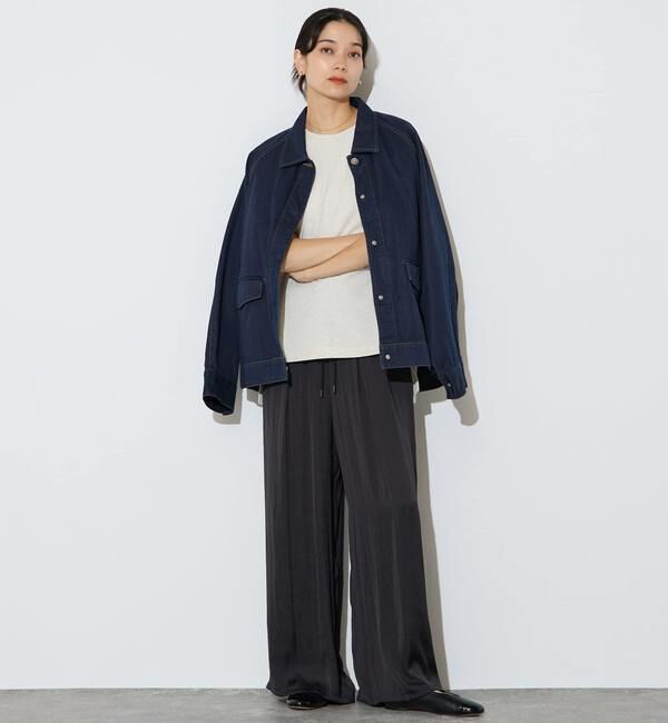 Liesse「フィブリルツイルワイドパンツ」|その他|