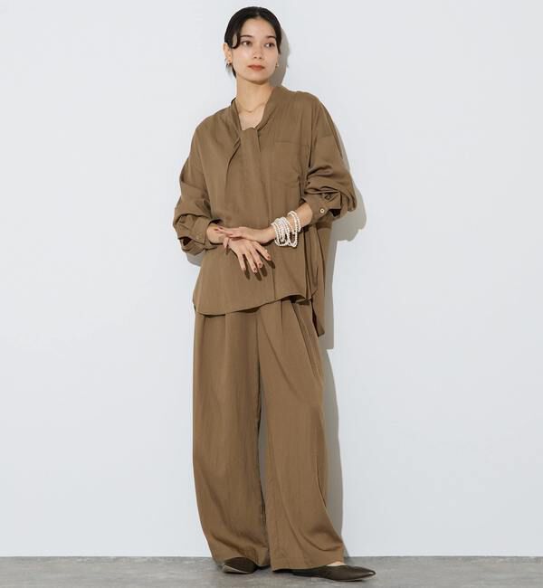 Liesse「フィブリルツイルワイドパンツ」|その他|