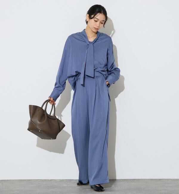 Liesse「フィブリルツイルワイドパンツ」|その他|