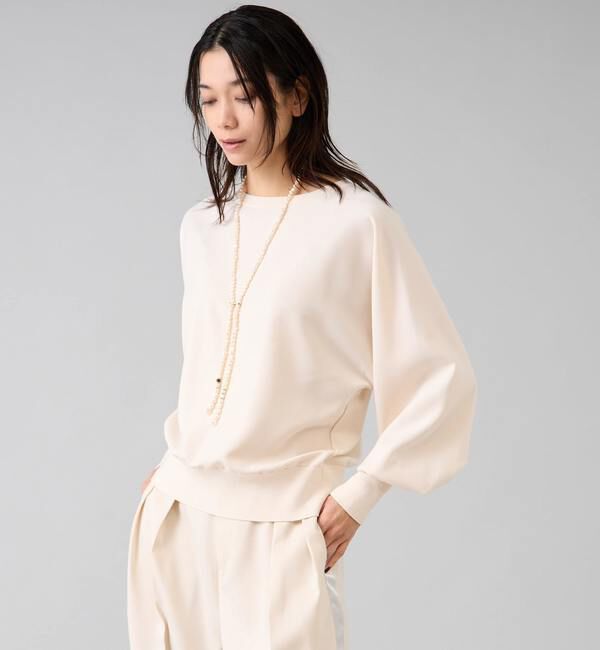 Liesse「【定番】布帛コンビニットトップス」|ニット・セーター|