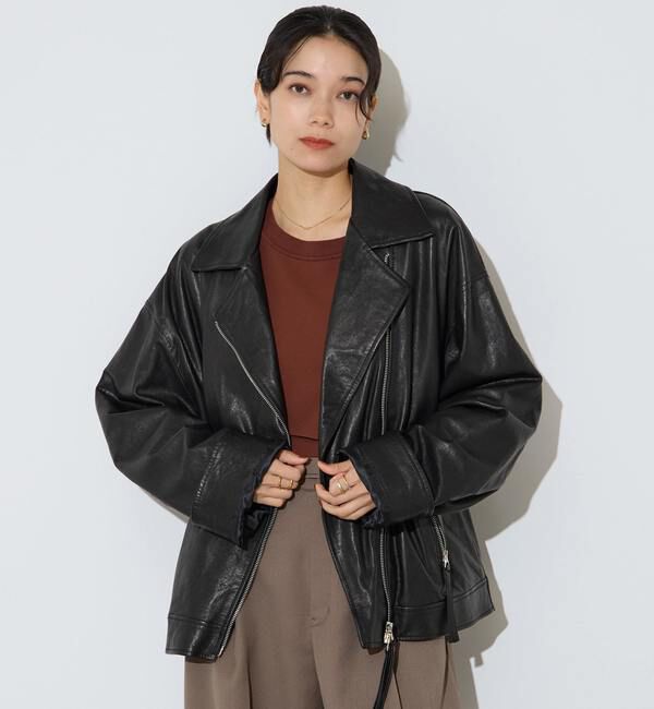 Liesse「【定番】布帛コンビニットトップス」|ニット・セーター|