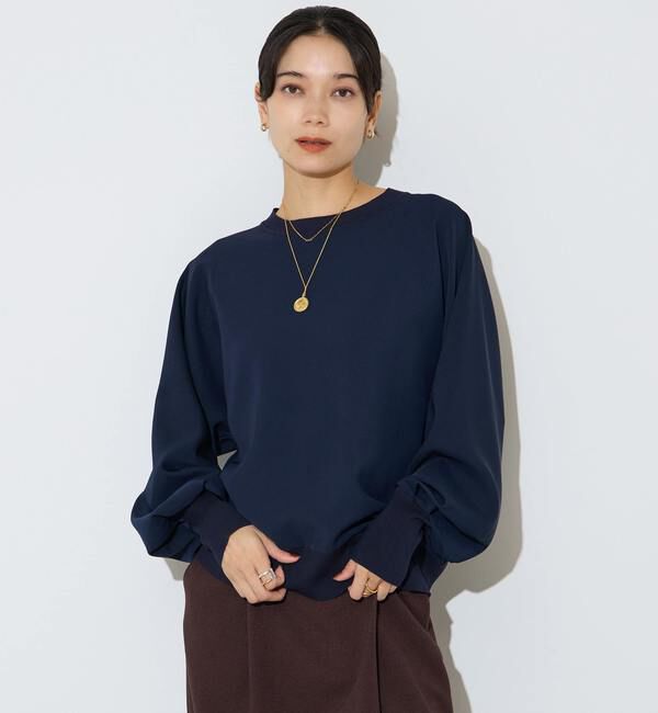 Liesse「【定番】布帛コンビニットトップス」|ニット・セーター|