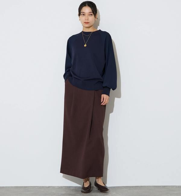 Liesse「【定番】布帛コンビニットトップス」|ニット・セーター|