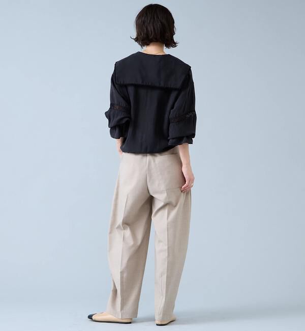 Liesse「麻調カーブパンツ」|その他|