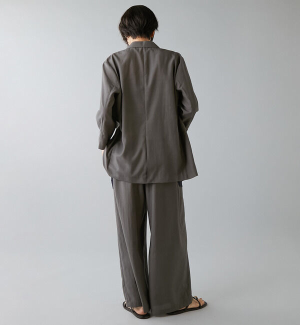 Liesse「《定番》高機能素材ギャザーイージーパンツ」|その他|