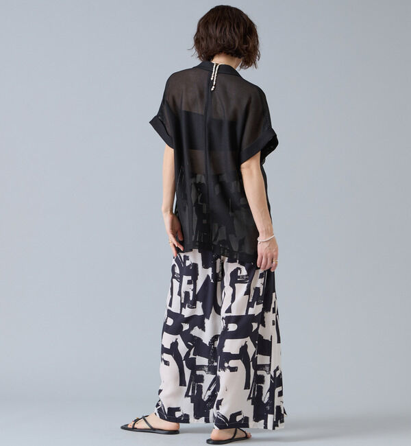 Liesse「スリーブレスジャケット」|テーラードジャケット|