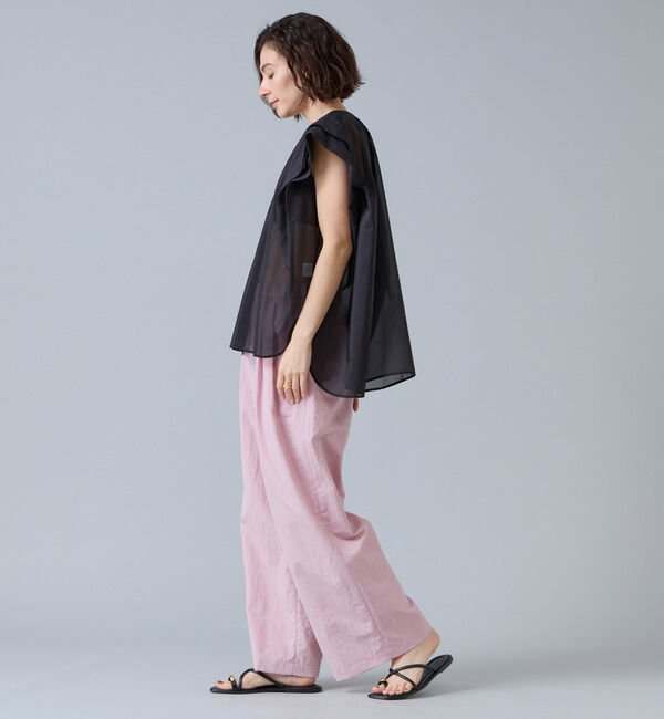 Liesse「シアーフリルブラウス」|シャツ・ブラウス|