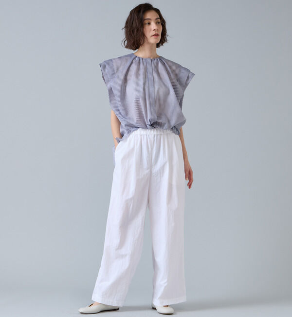 Liesse「シアーフリルブラウス」|シャツ・ブラウス|