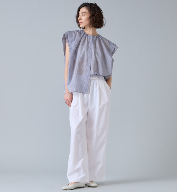 Liesse「シアーフリルブラウス」|シャツ・ブラウス|