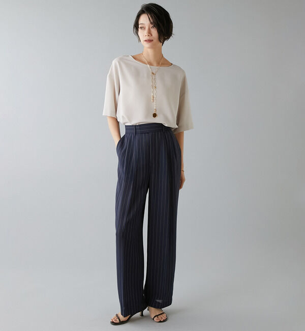 Liesse「ジョーゼットTブラウス」|シャツ・ブラウス|