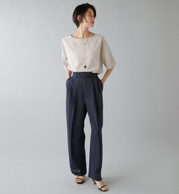 Liesse「ジョーゼットTブラウス」|シャツ・ブラウス|