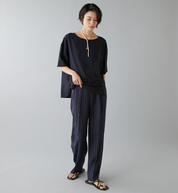 Liesse「ジョーゼットTブラウス」|シャツ・ブラウス|