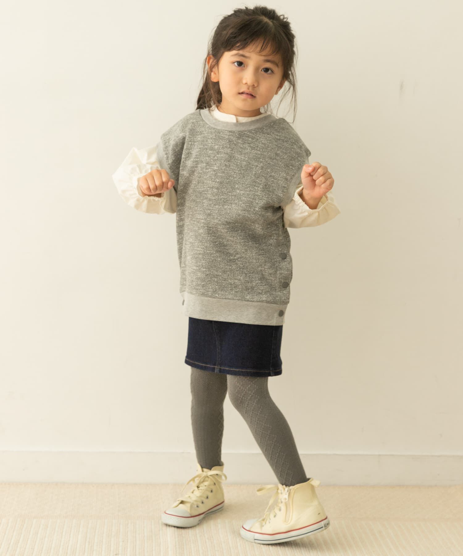 URBAN RESEARCH DOORS「クルーネックミニ裏毛ベスト(KIDS)」|その他|