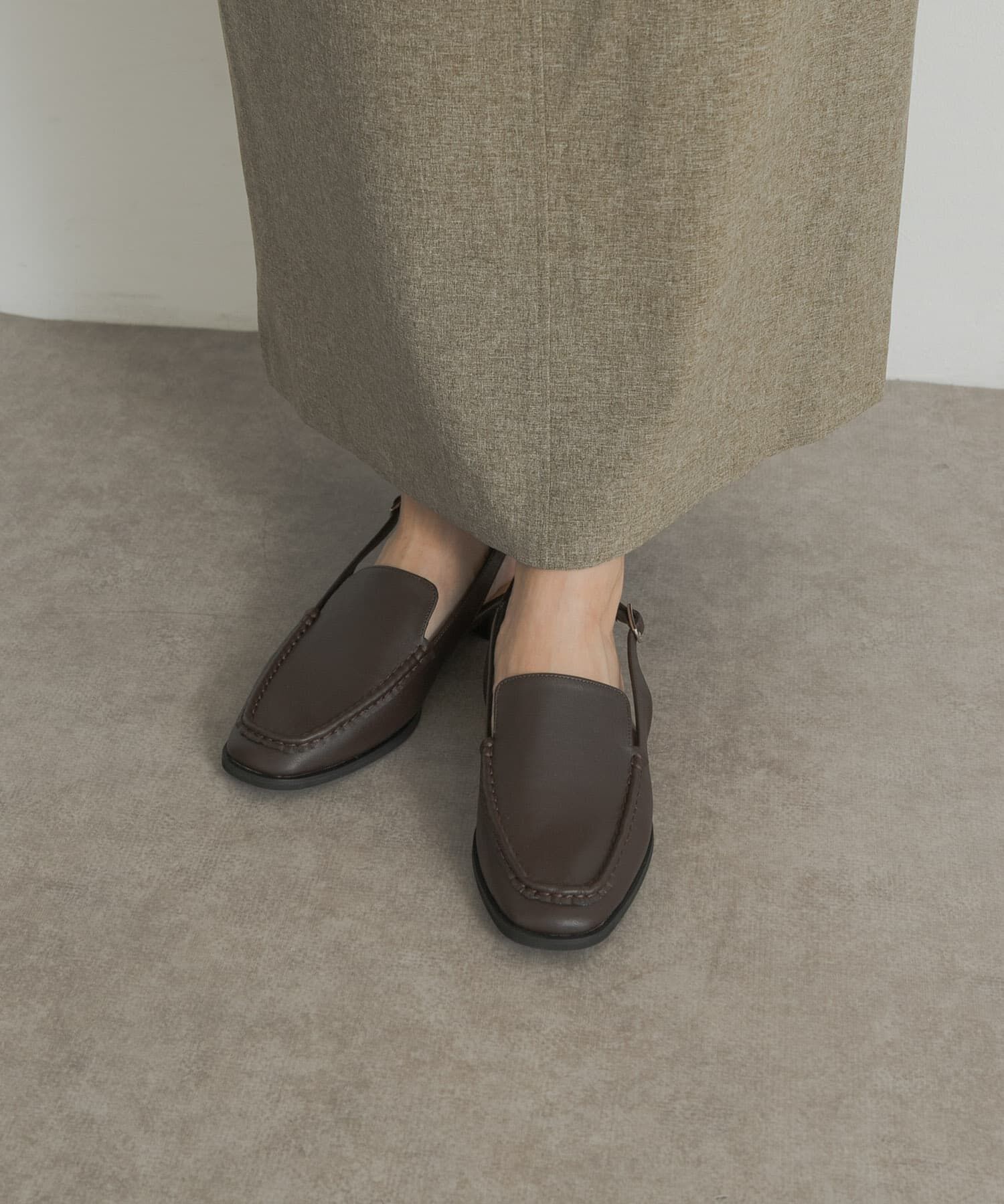 URBAN RESEARCH DOORS「スリングローファー」|サンダル|