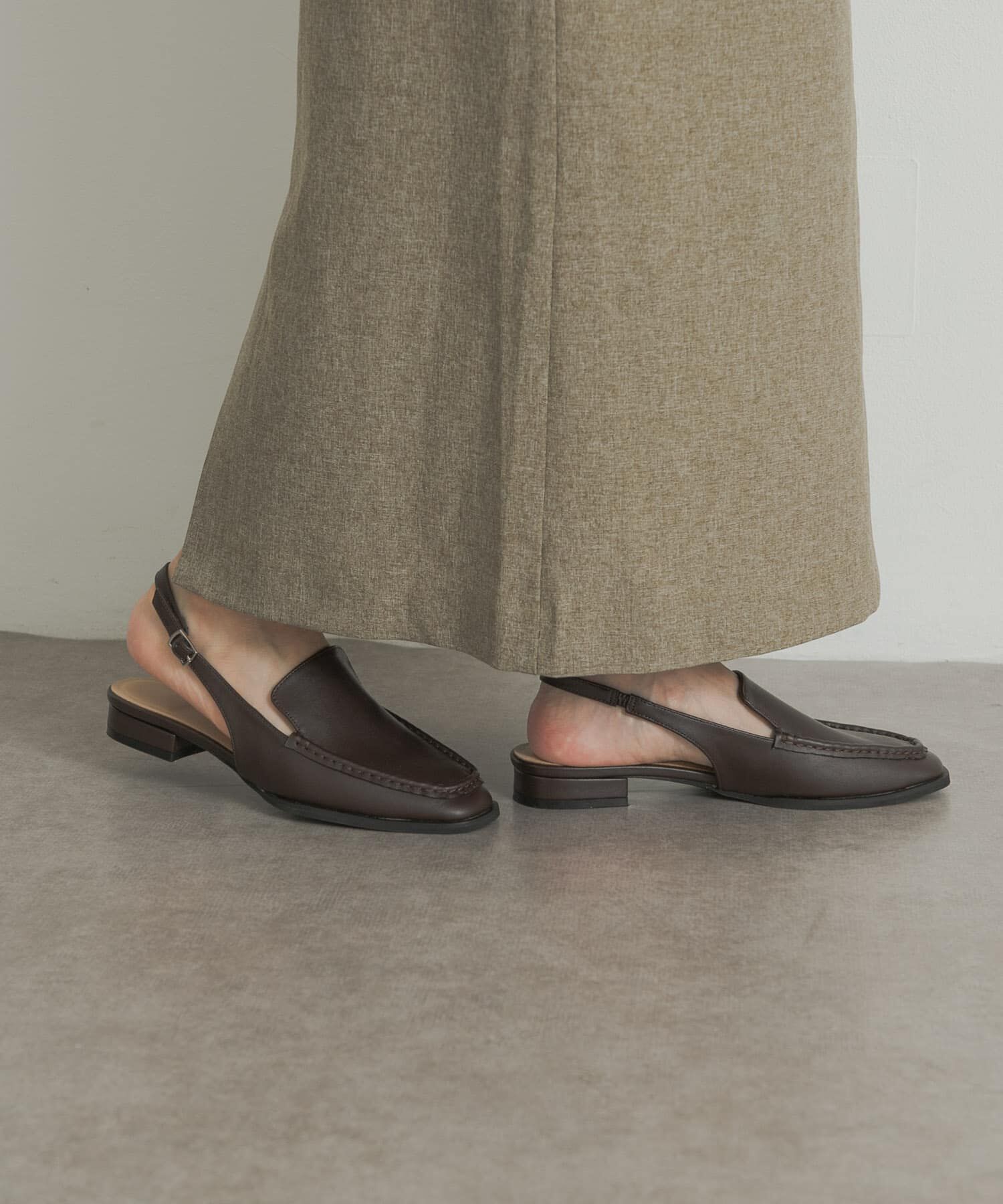 URBAN RESEARCH DOORS「スリングローファー」|サンダル|