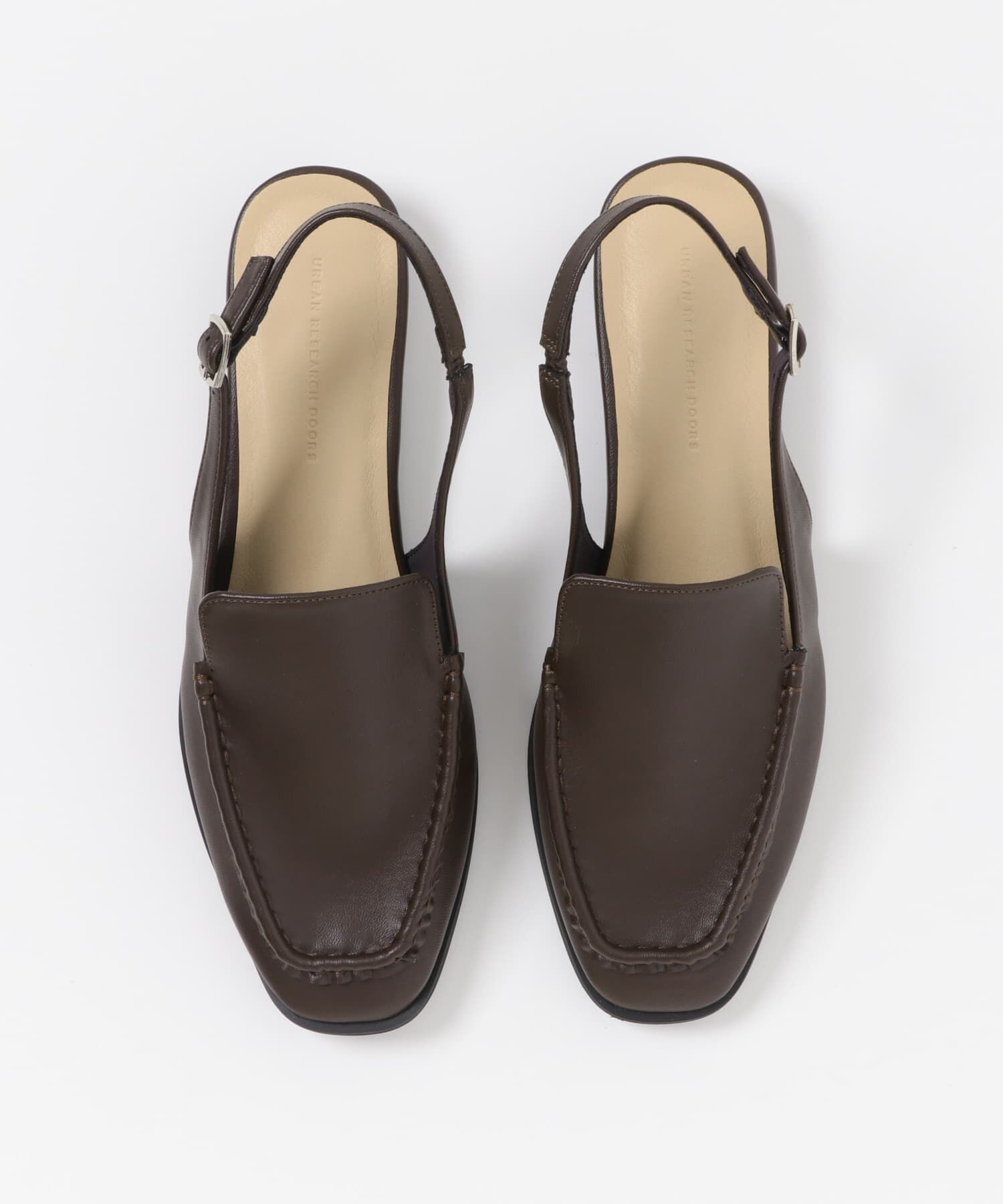 URBAN RESEARCH DOORS「スリングローファー」|サンダル|