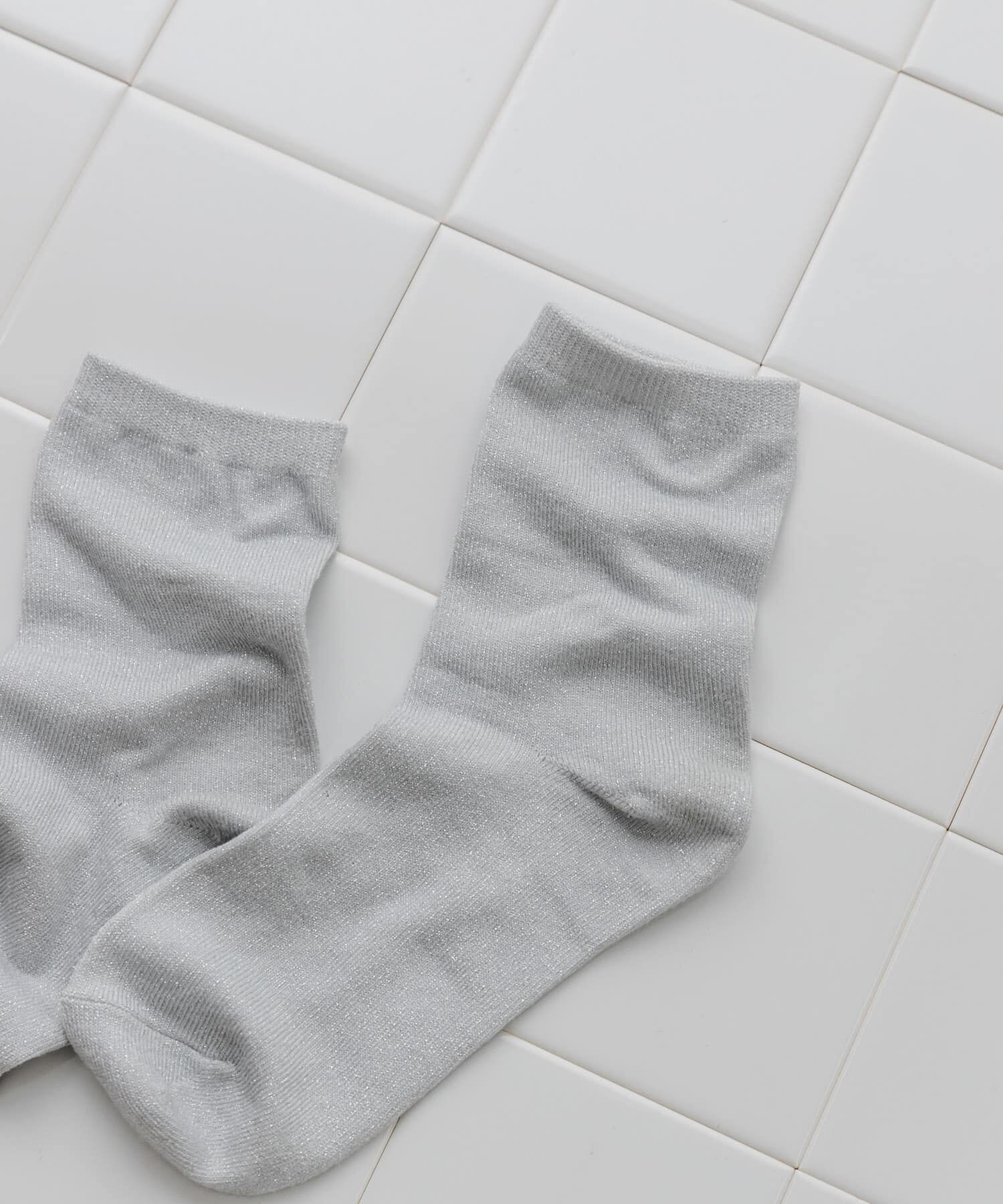 SMELLY「ラメカラーソックス」|ソックス|