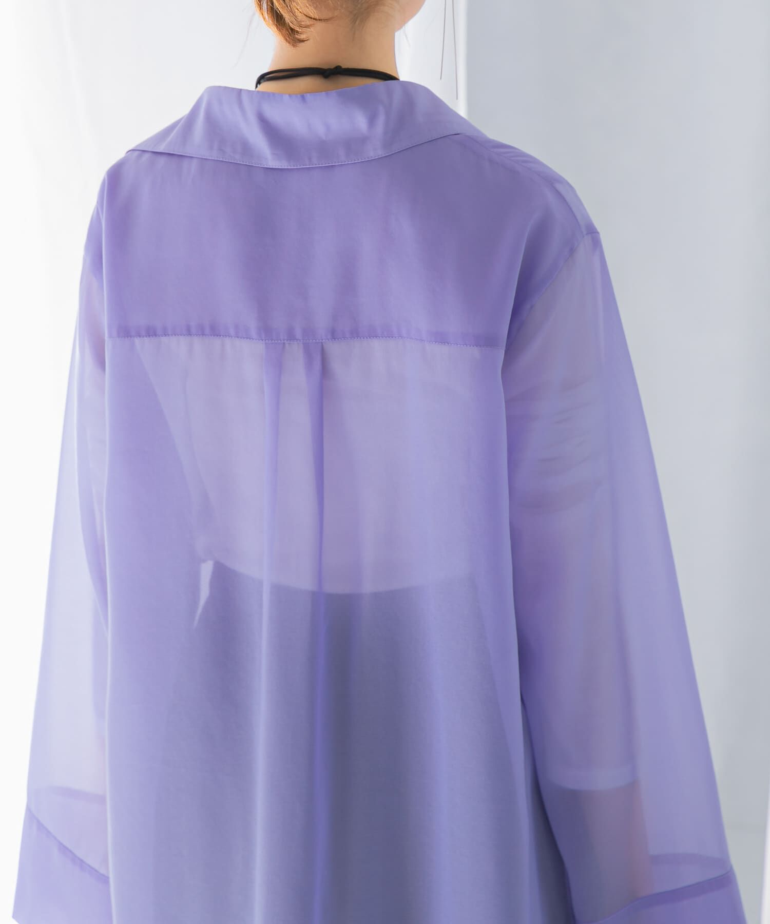 URBAN RESEARCH ROSSO「シアースキッパーロングシャツ」|シャツ・ブラウス|