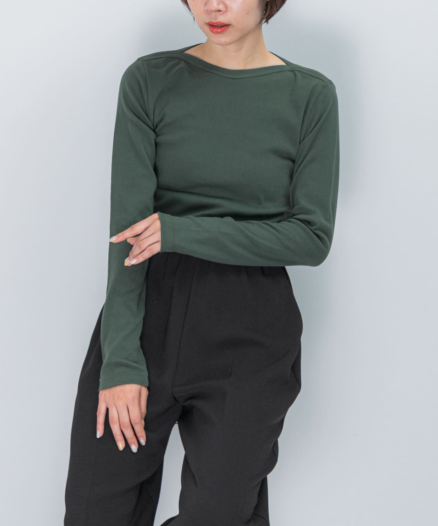 URBAN RESEARCH ROSSO「GICIPI　CAVOLFIORE」|Tシャツ・カットソー|グリーン