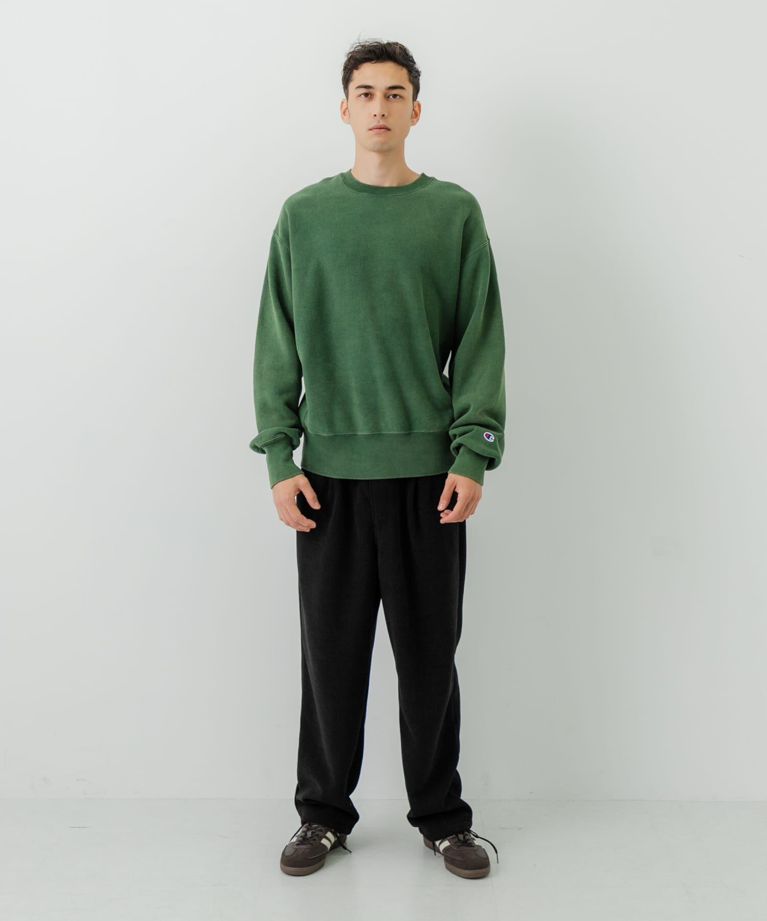 URBAN RESEARCH「『別注』CHAMPION&times;URBAN RESEARCH　SNOW POWDER WASH CREW-NECK」|スウェット・ジャージ|