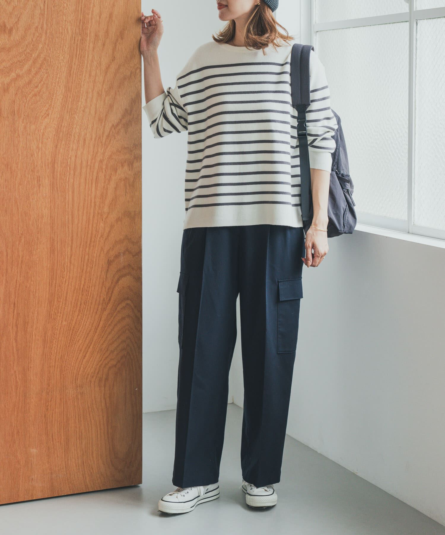 URBAN RESEARCH DOORS「センタープレスカーゴパンツ」|その他|