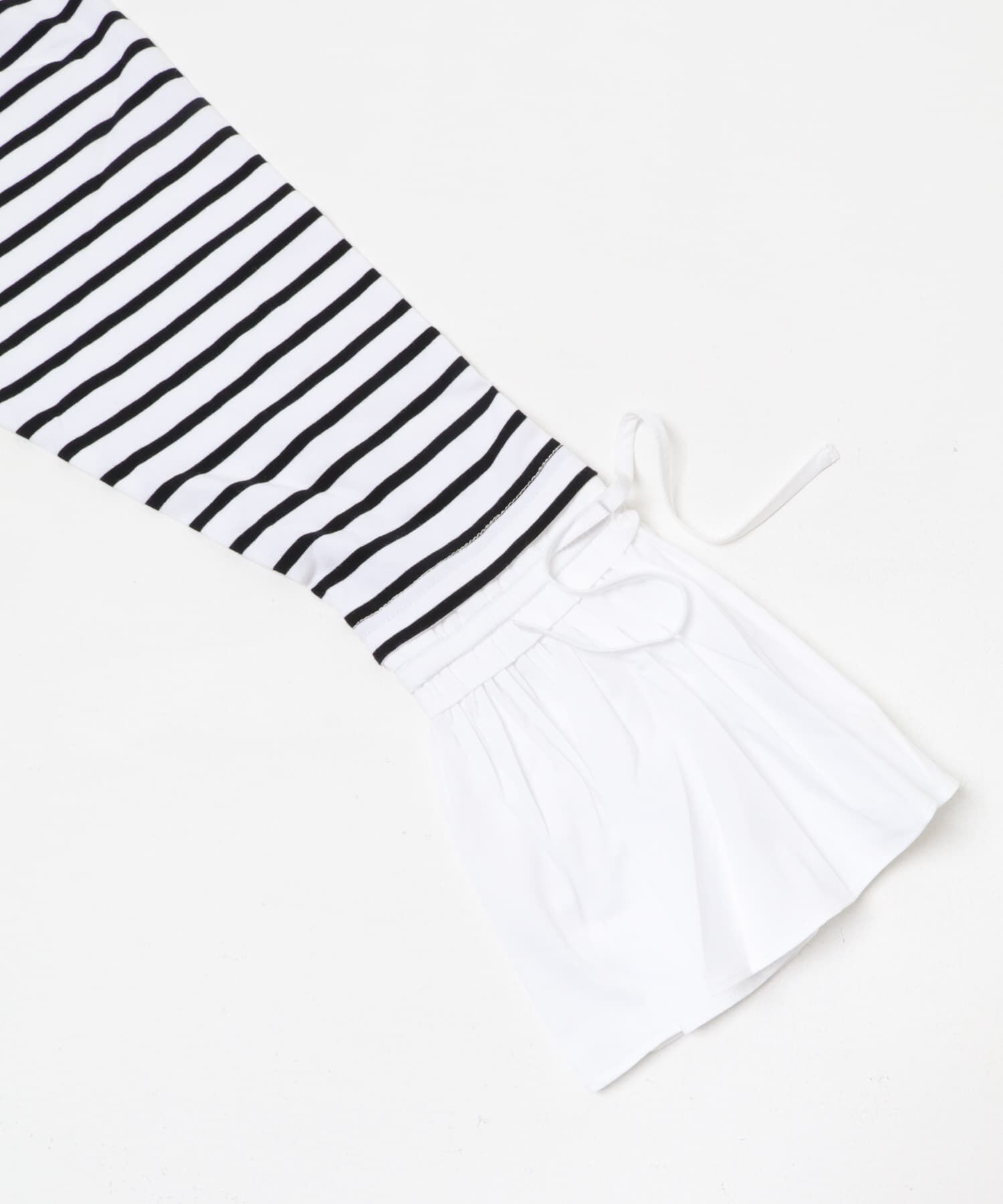 URBAN RESEARCH ROSSO「Mewl　シャツスリーブボーダーTOPS」|Tシャツ・カットソー|