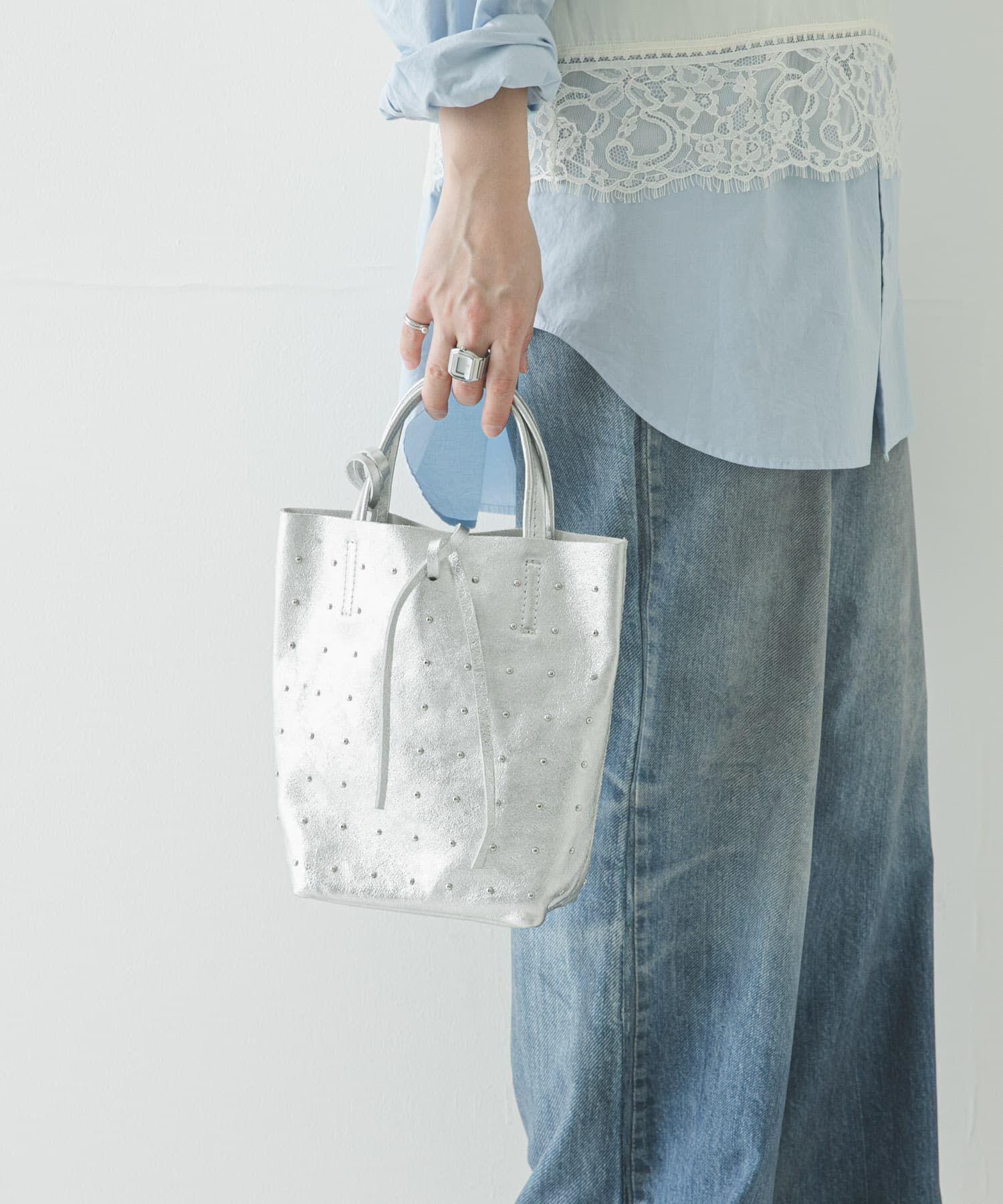 URBAN RESEARCH「スタッズミニトートバッグ」|トートバッグ|