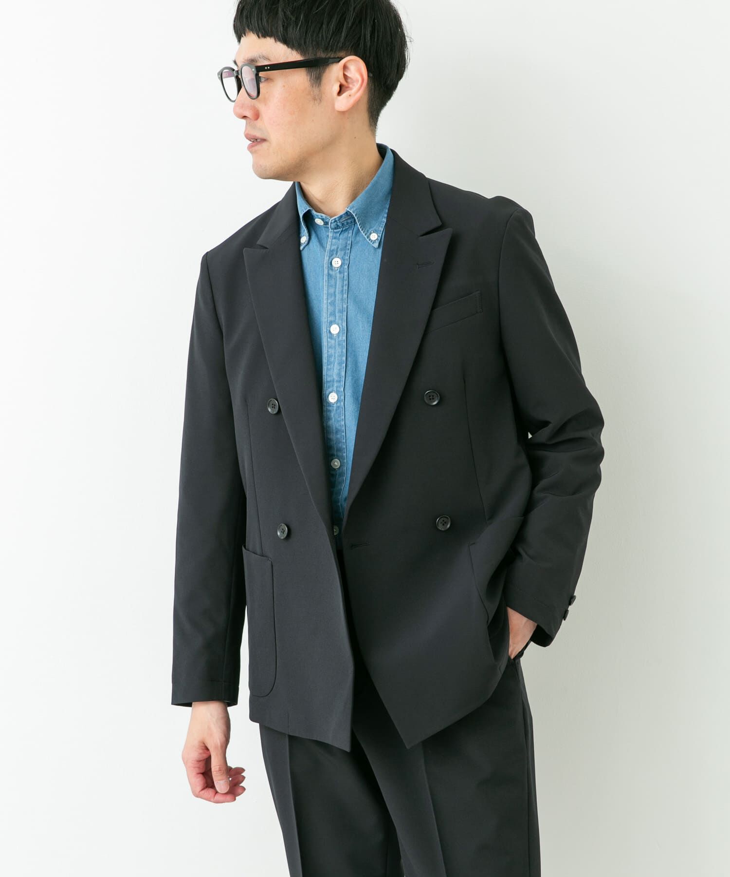 URBAN RESEARCH DOORS「LIFE STYLE TAILOR　4WAYストレッチコンフォータブルダブルジャケット」|その他|