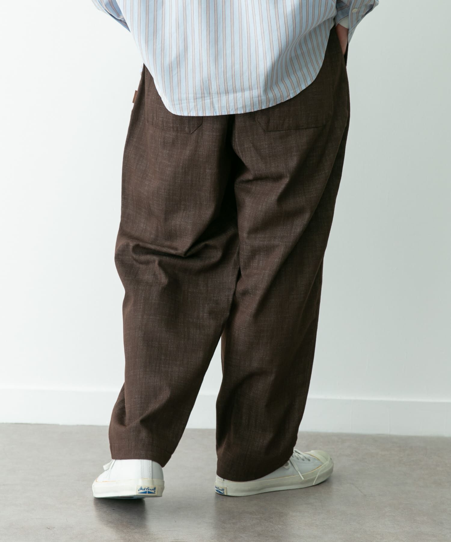 Sonny Label 「デニムライクイージーワイドパンツ」|デニム|