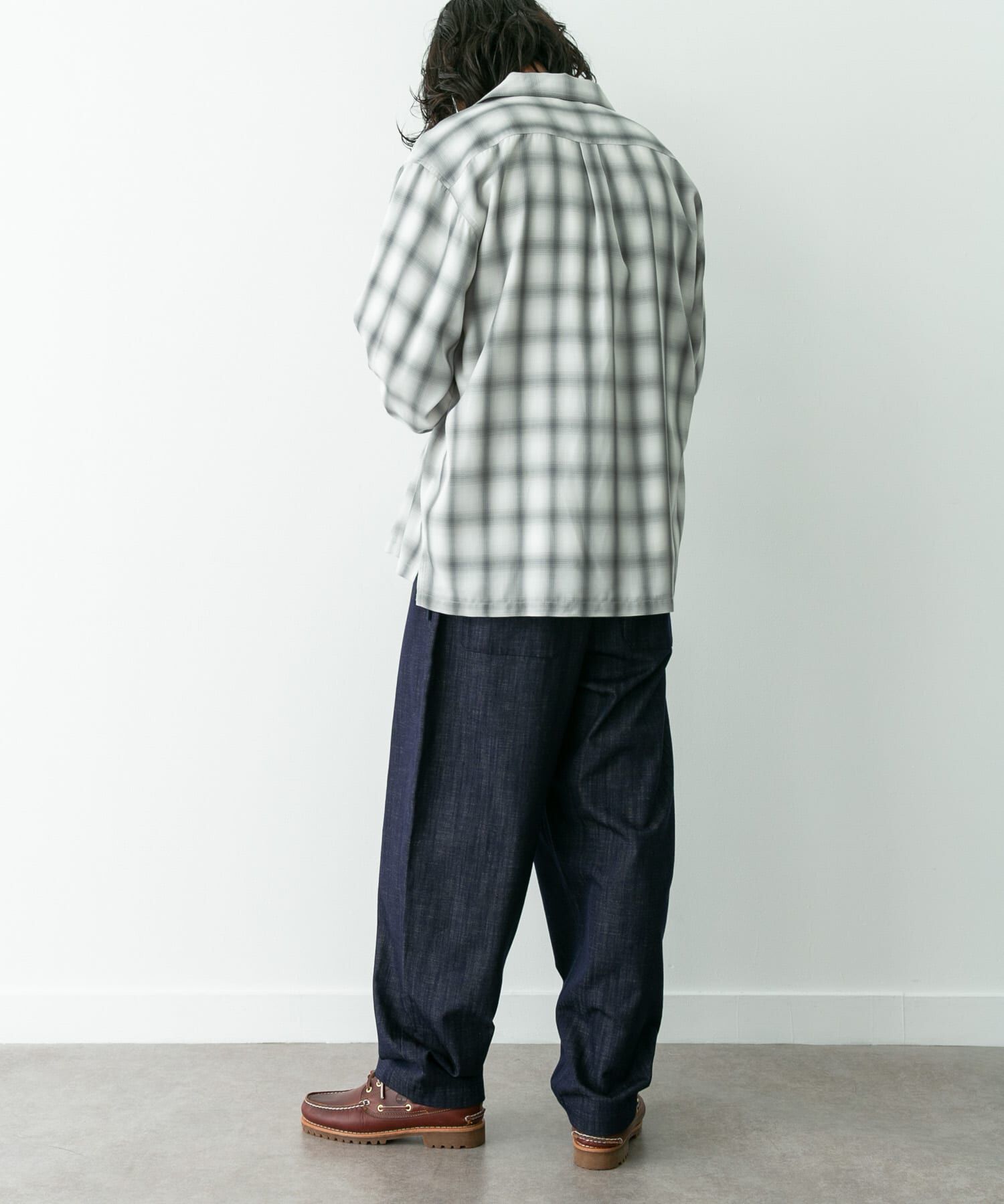 Sonny Label 「デニムライクイージーワイドパンツ」|デニム|