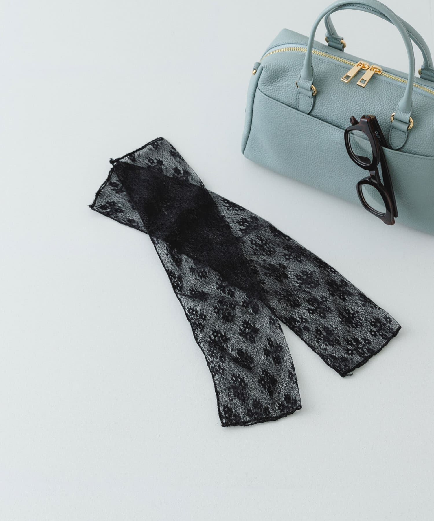 RODE SKO「レースアームカバー」|手袋|ブラック