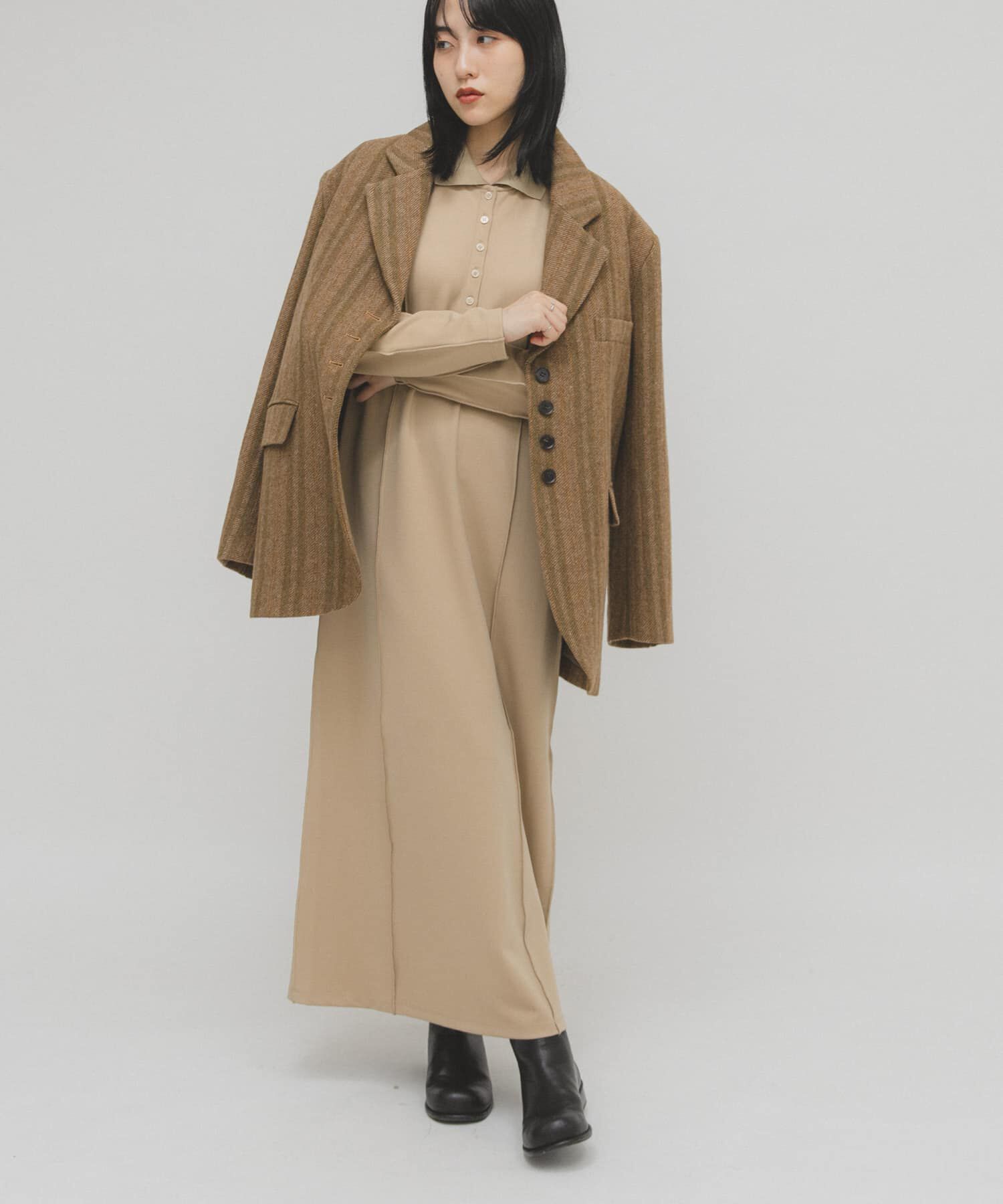  「ペンシルカットワンピース」|ワンピース|