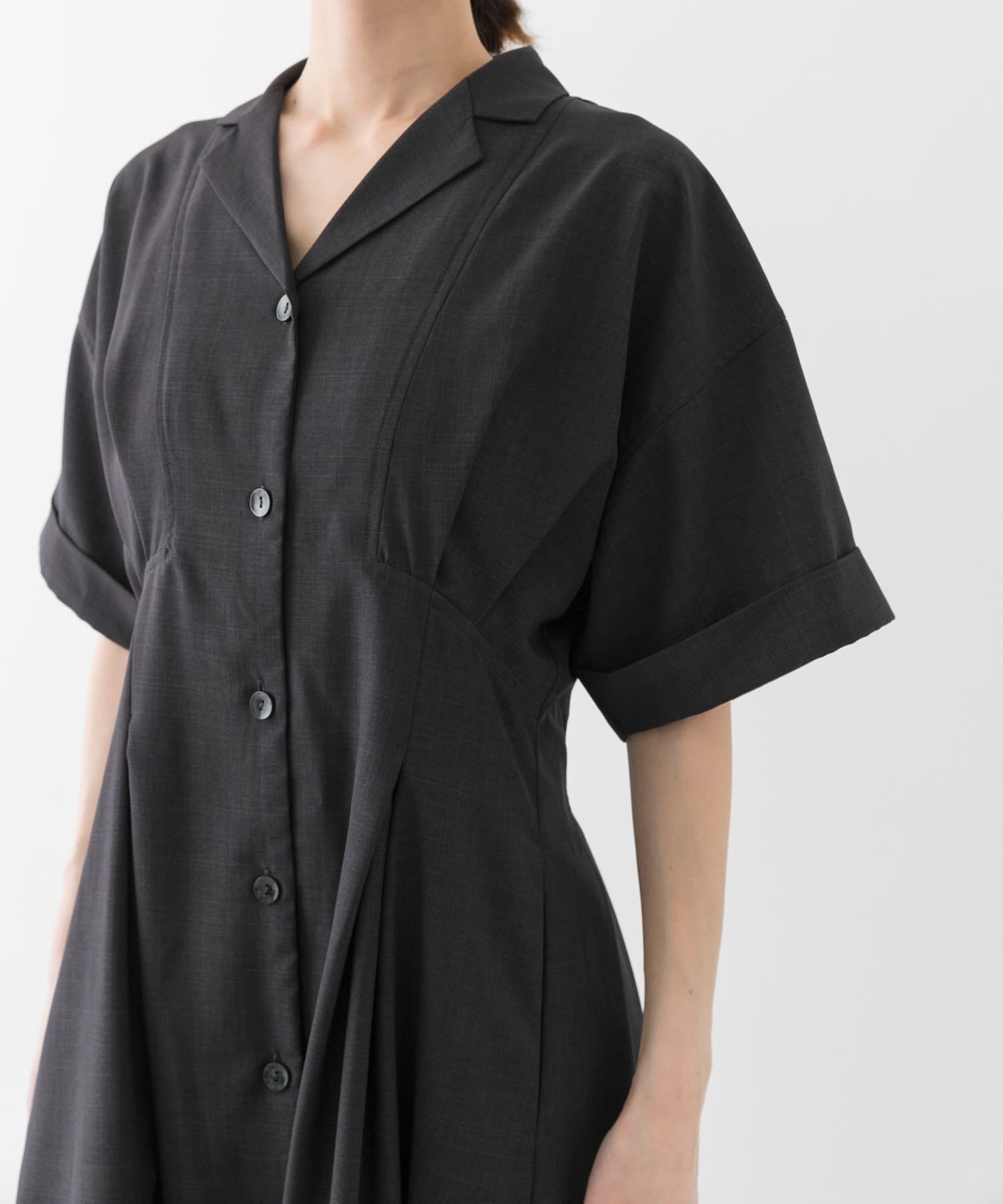 SENSE OF PLACE by URBAN RESEARCH「ウエストタックシャツワンピース」|ワンピース|