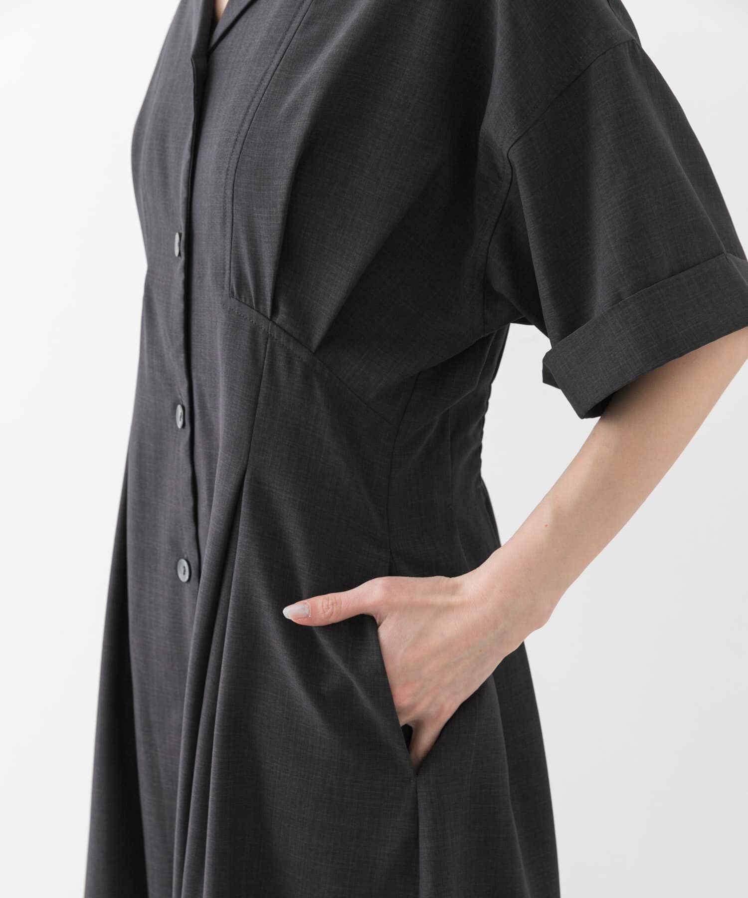 SENSE OF PLACE by URBAN RESEARCH「ウエストタックシャツワンピース」|ワンピース|