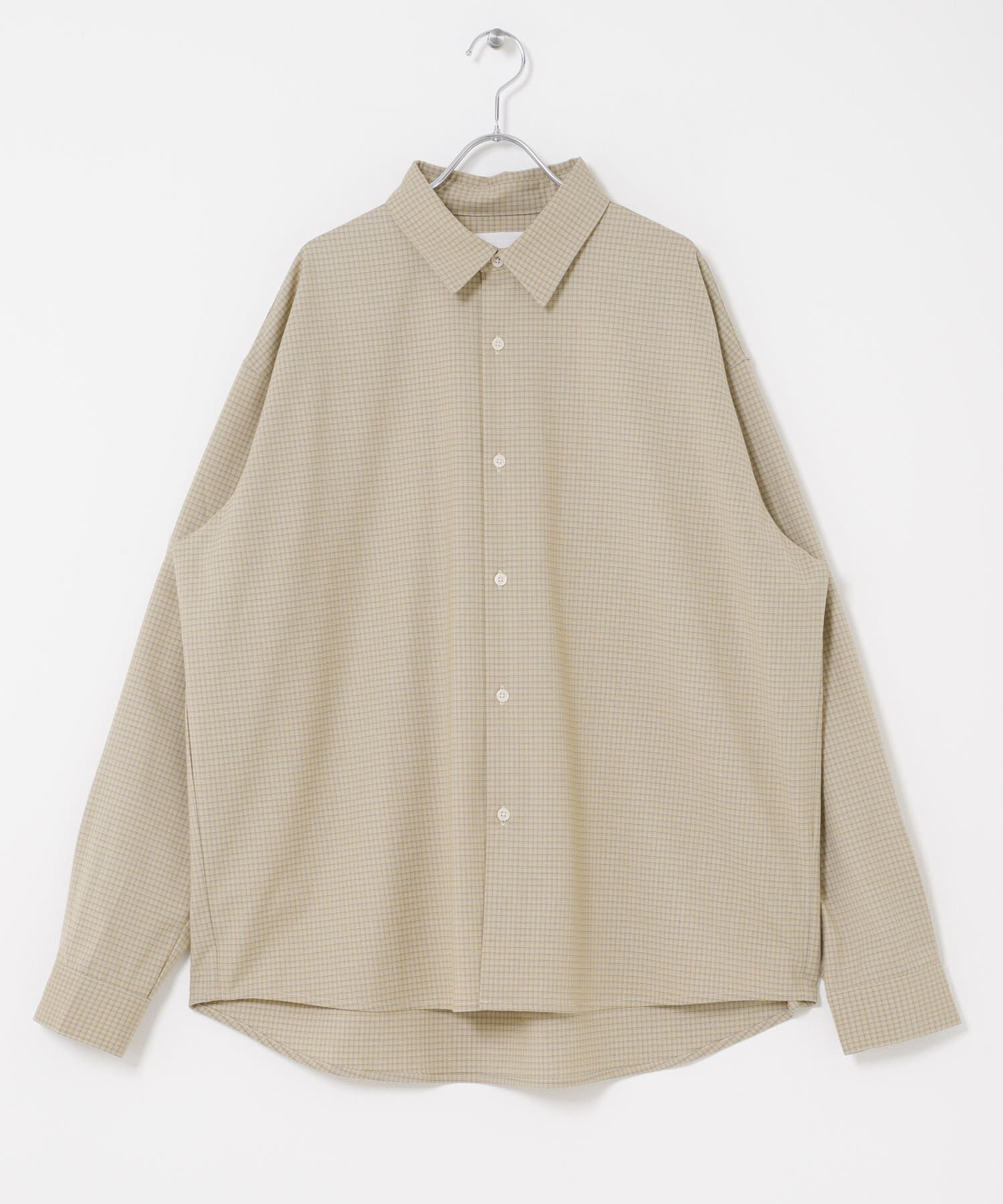 SENSE OF PLACE by URBAN RESEARCH「マイクロチェックレギュラーカラーシャツ」|シャツ・ブラウス|