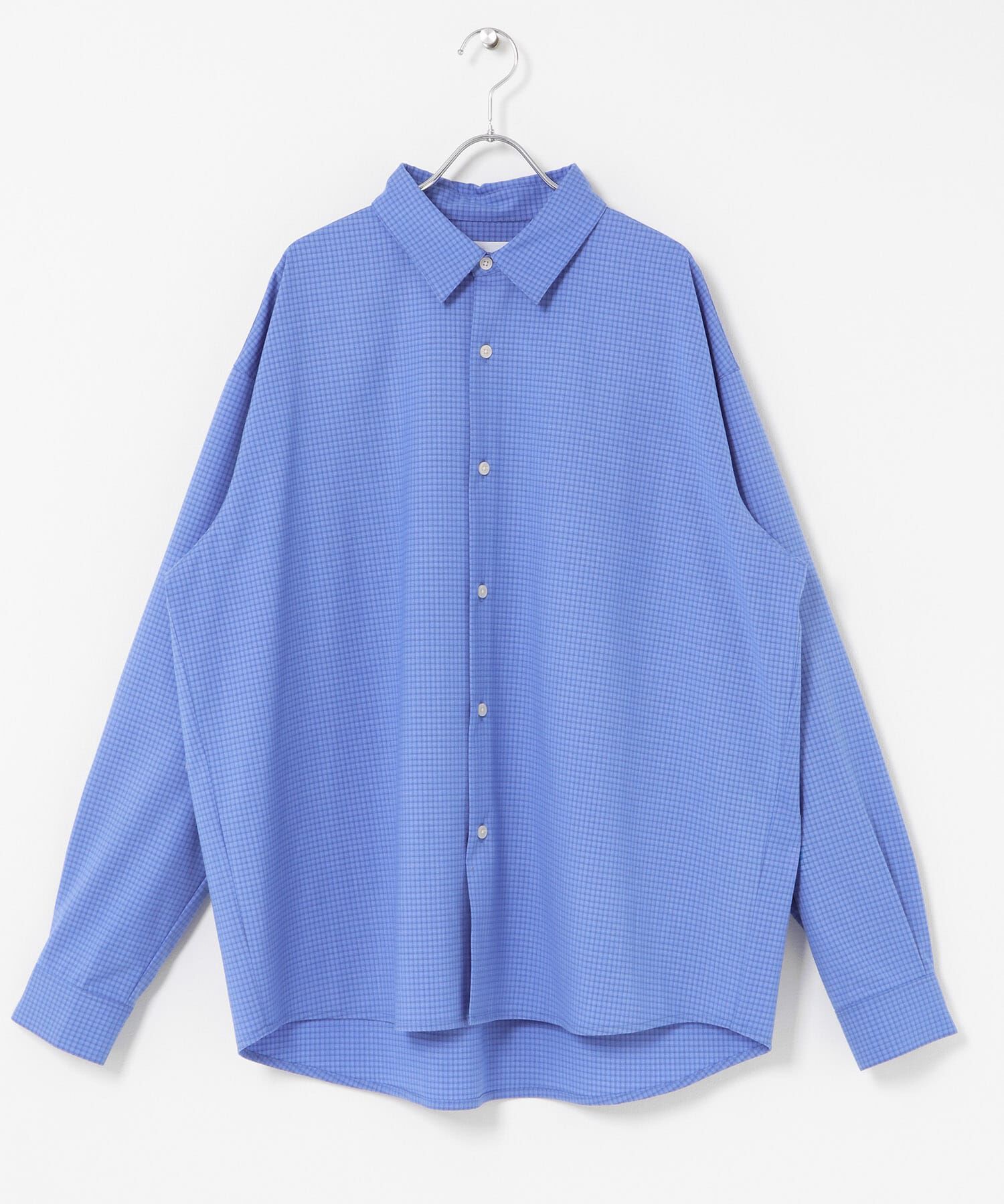 SENSE OF PLACE by URBAN RESEARCH「マイクロチェックレギュラーカラーシャツ」|シャツ・ブラウス|