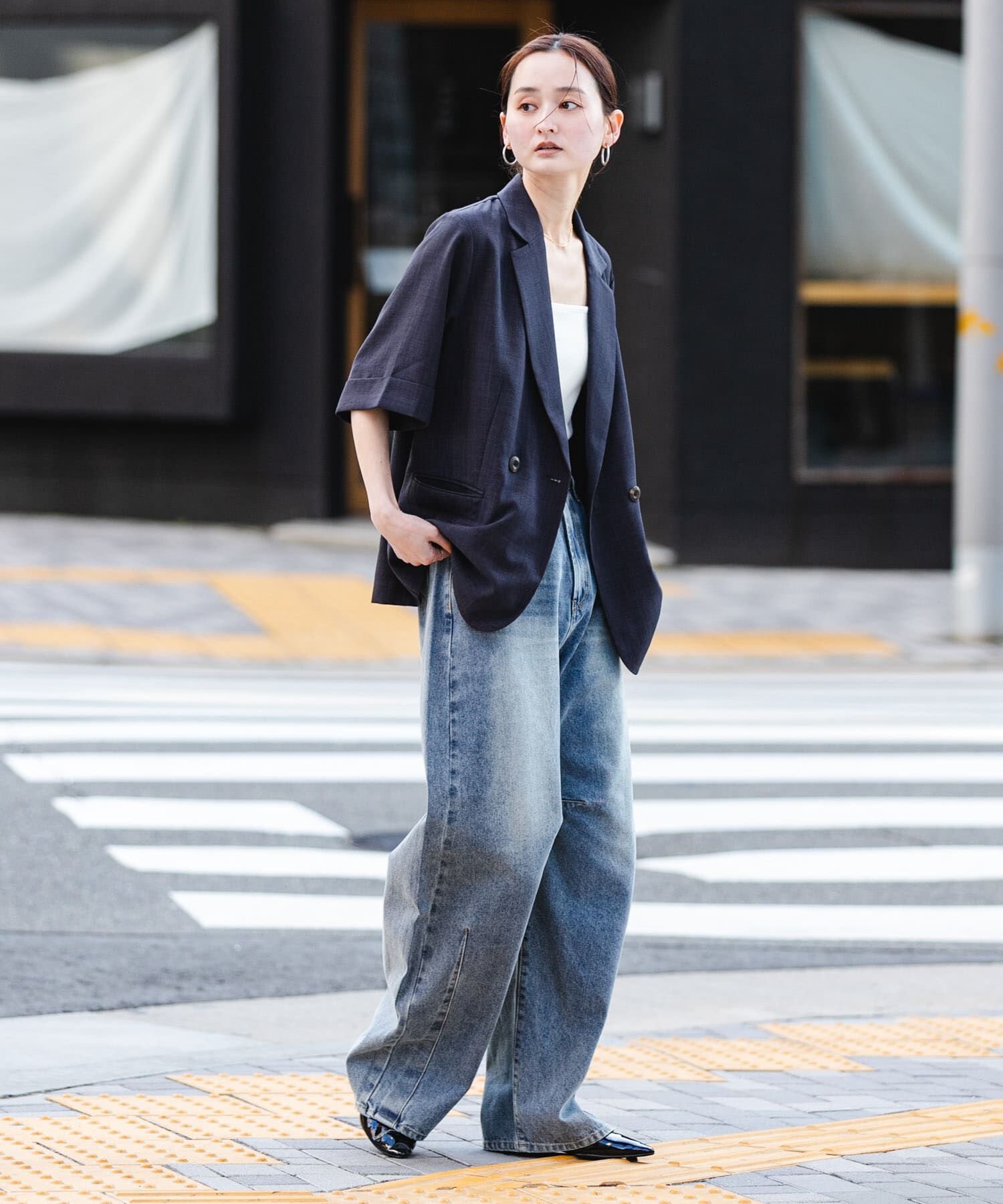 SENSE OF PLACE by URBAN RESEARCH「『UR TECH DRYLUXE』リネンライクジャケット」|その他|