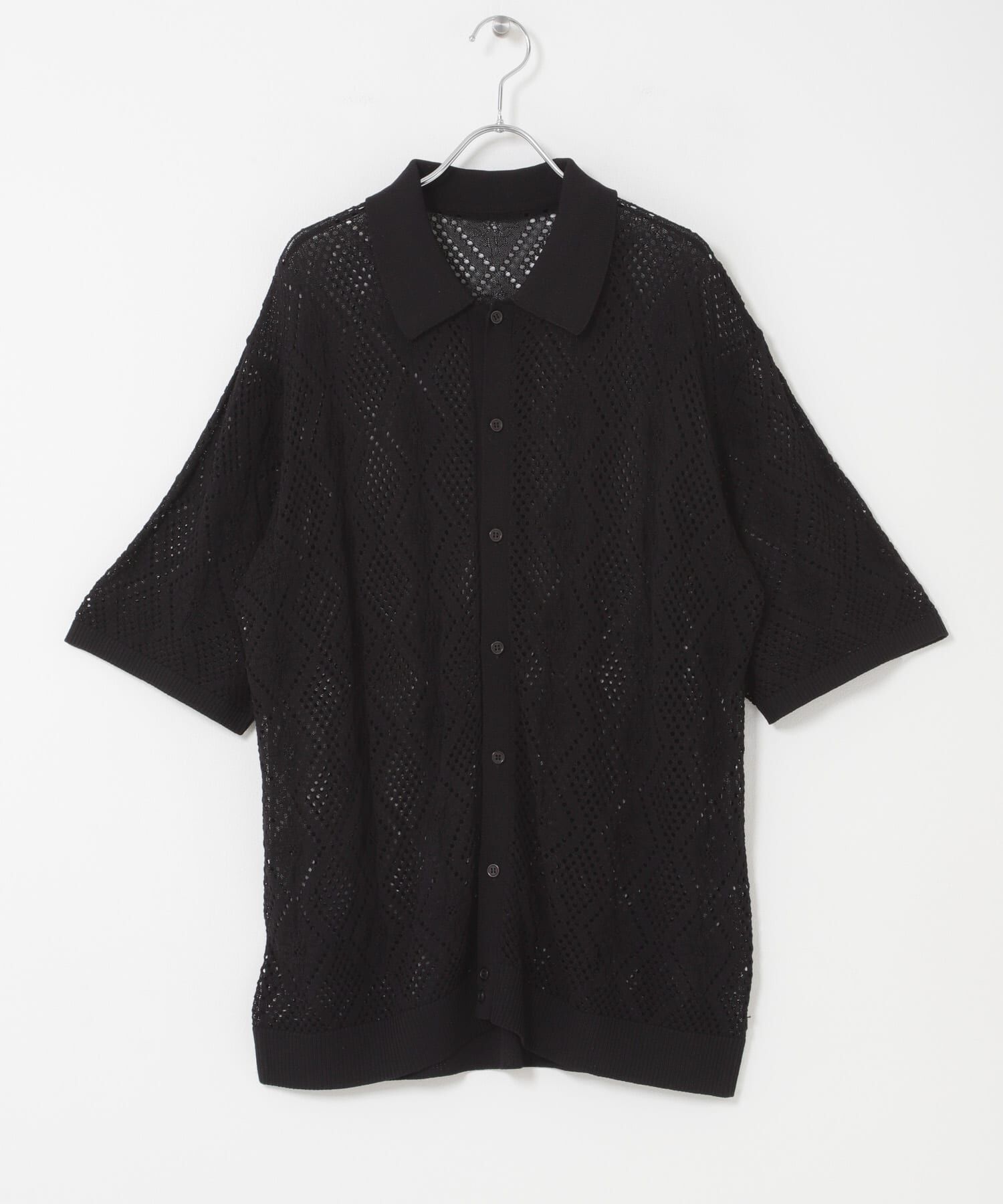 SENSE OF PLACE by URBAN RESEARCH「ドライタッチメッシュシャツカーディガン」|カーディガン|