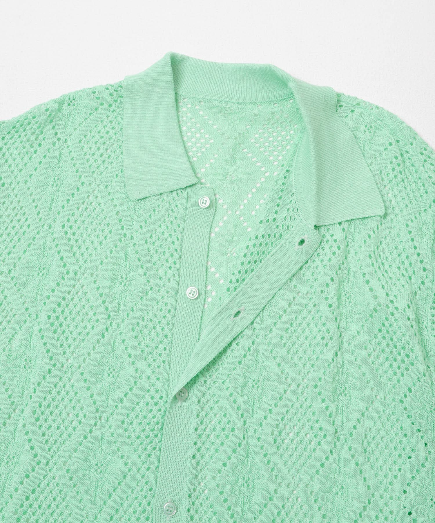 SENSE OF PLACE by URBAN RESEARCH「ドライタッチメッシュシャツカーディガン」|カーディガン|