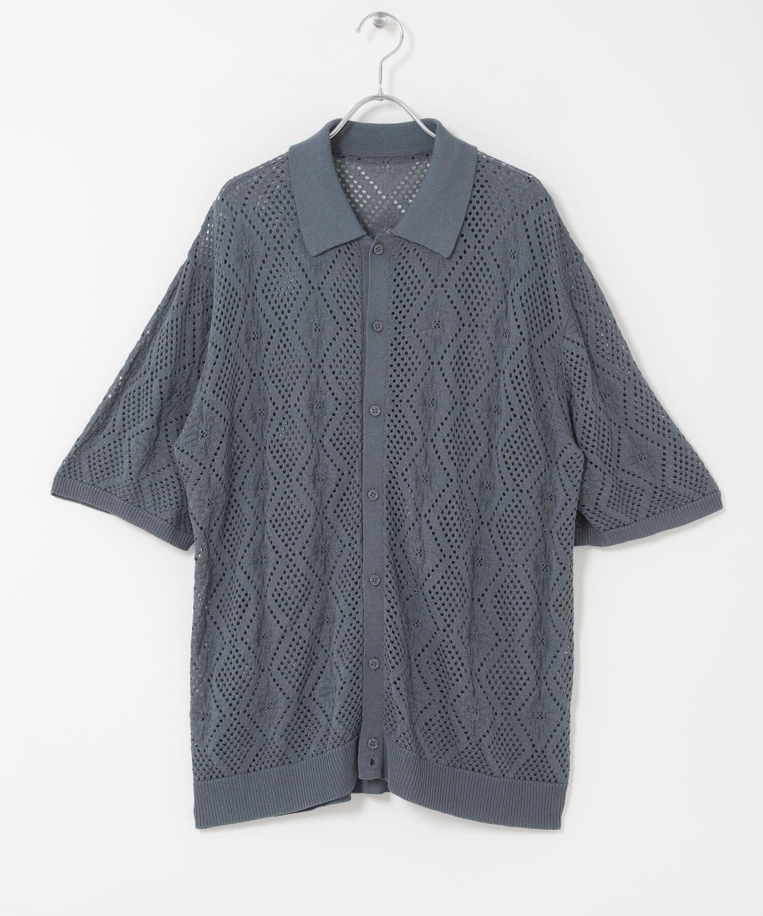 SENSE OF PLACE by URBAN RESEARCH「ドライタッチメッシュシャツカーディガン」|カーディガン|