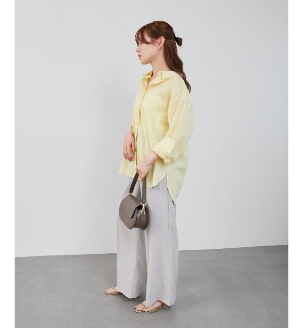  「《さらっとした素材感》タンブラーブッチャーイージーパンツ」|チノ|