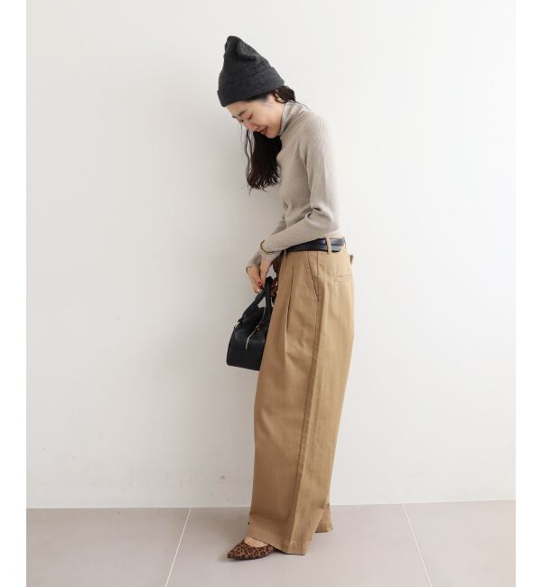  「タックカーブチノパンツ」|チノ|