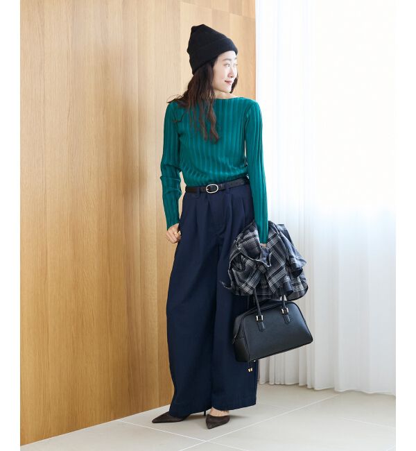  「タックカーブチノパンツ」|チノ|